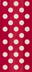 Red Polka Dots Cello Bags