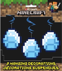 Minecraft Hanging Swirl Decorations