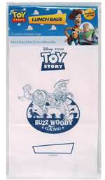 Toy Story Paper Lunch/Treat Bags - 10 Count