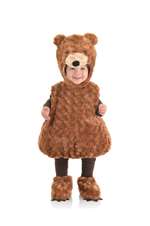 Teddy Bear Belly Babies Child Costume - Large