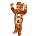 Tiger-Brown 4T-6T Kids Costume