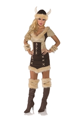 Viking Queen Adult Costume - Small
