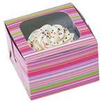 Snappy Stripes Cupcake Box 3