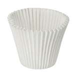 King Size White Baking Cups
