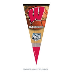 University Of Wisconsin -2014 NCAA Final Four Premium Pennant