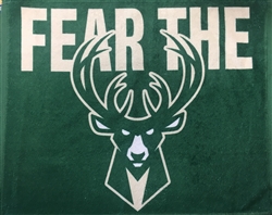 Milwaukee Bucks Fear the Deer Rally Towel